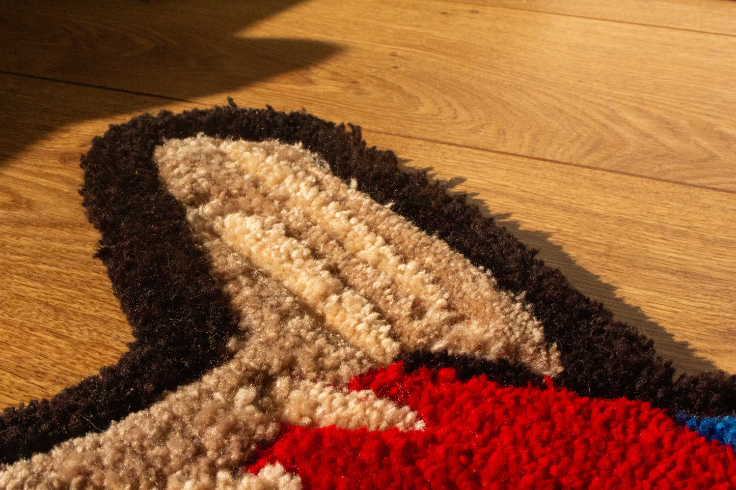 Neon Tetra (Paracheirodon innesi) Rug – Tail Detail Showcasing Vibrant Red and Black Colors